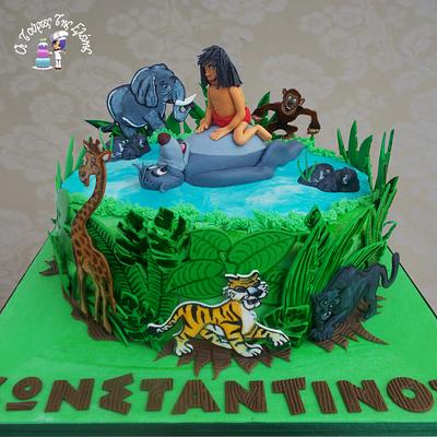 The book of the jungle!!!! - Cake by Moustoula Eleni (Alchemists of cakes)