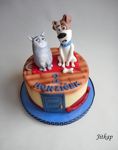 Secret Life of pets cake - Cake by Jitkap