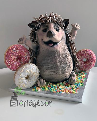 Happy Hedgehog - Cake by Agnes Havan-tortadecor.hu