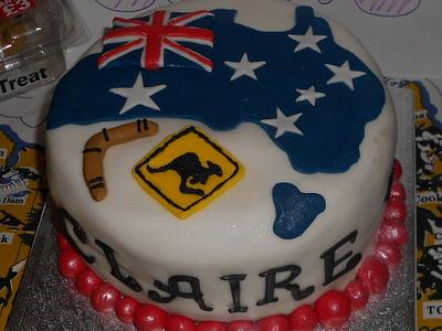 Australian Birthday Cake - Cake by Sheena Barker