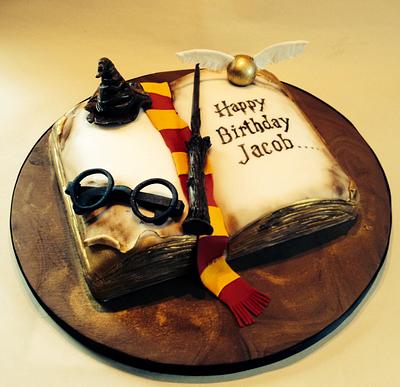 Harry Potter Cake - Cake by 3 Wishes Cake Co