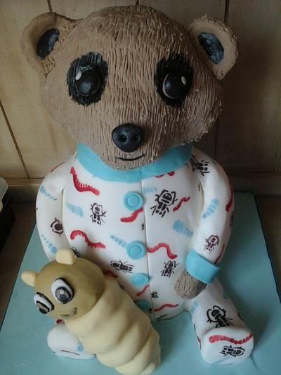 Baby Oleg the meerkat cake - Cake by starcakes86