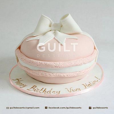 Macaron Cake - Cake by Guilt Desserts
