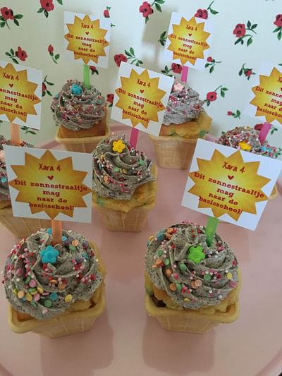 Oreo icecream cupcakes - Cake by Bonnie’s 🧡 Bakery