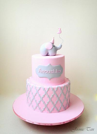 Pink Elephant - Cake by Joonie Tan