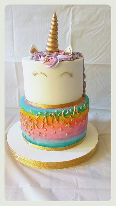 Unicornio cake - Cake by María Laura Sarrias