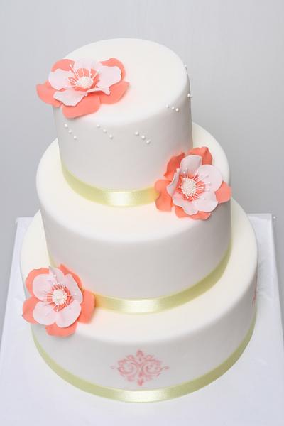 Easy wedding cake - Cake by Jana Hovorkova