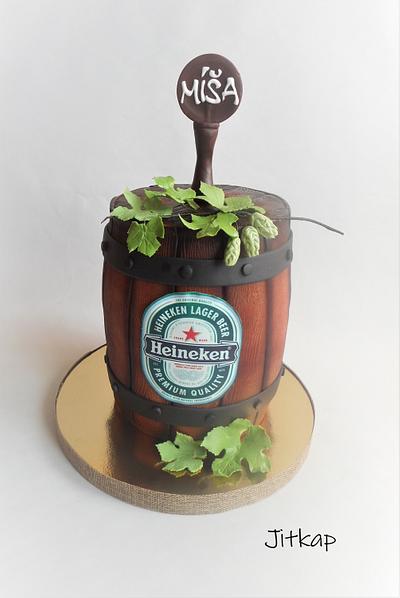 Beer keg - Cake by Jitkap