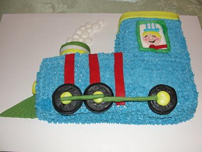 Train Cake - Cake by Cakes and Beyond by Naheed