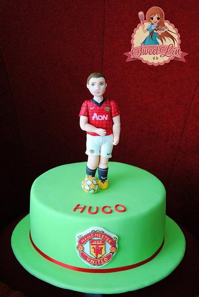 Manchester United Fan - Cake by SweetLin