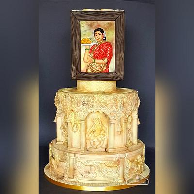 Incredible India Cake Collaboration - Ode to Indian art  - Cake by Radha Dhaka 