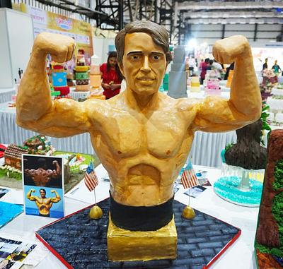 Legend of Bodybuilding Arnold Schwarzenegger - Cake by Sheetal chourasia 