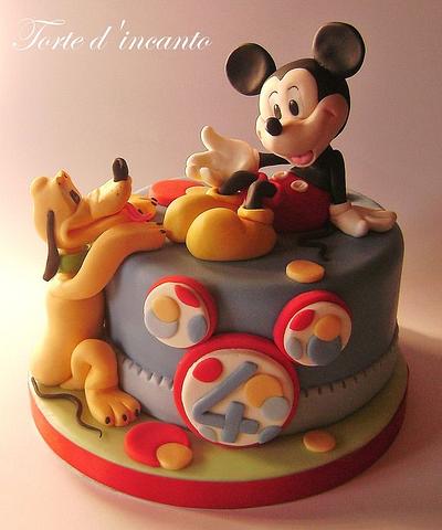 Michey Mouse  - Cake by Torte d'incanto - Ramona Elle