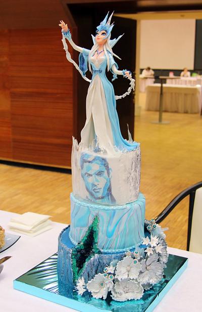 The Snow Queen - Cake by Katerina Krashakova