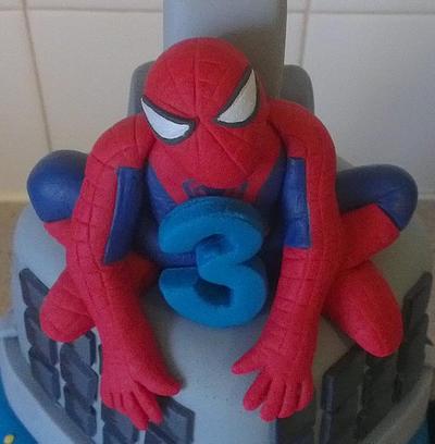Spider man - Cake by FairyDelicious