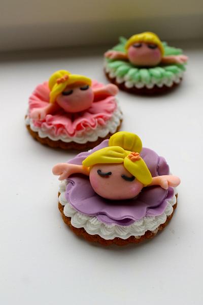 ballerina biscuits - Cake by Zoe's Fancy Cakes