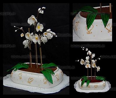 wedding orchidea - Cake by sweettale