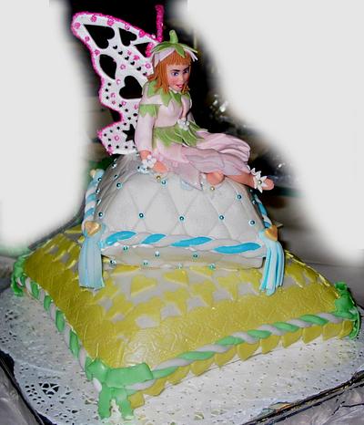 Fairy on Pillows - Cake by Pat
