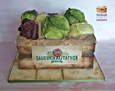 Sauerkrautathon - Cake by Sugar Street Studios by Zoe Burmester