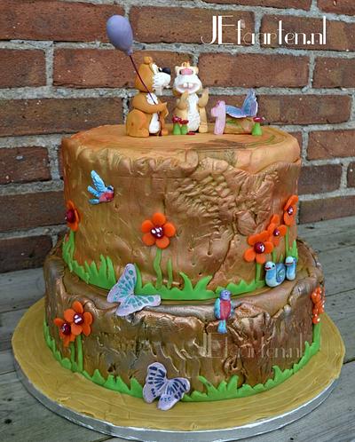 Birthday cake - Cake by Judith-JEtaarten