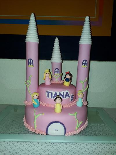 Princess Castle cake - Cake by Ira84