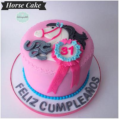 Torta Caballo - Horse Cake - Cake by Dulcepastel.com