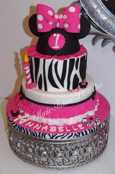 Minnie cake - Cake by Marie-France