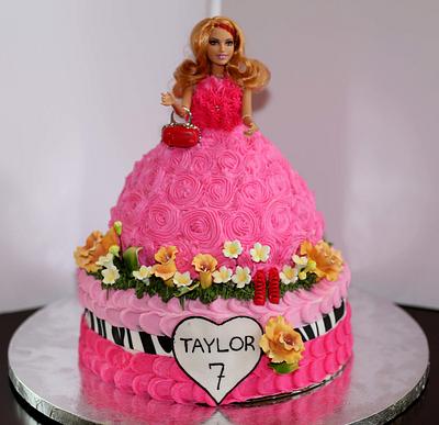 Barbie Cake - Cake by Kellie Witzke