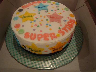  Diane's superstars! - Cake by The Sugar Boutique