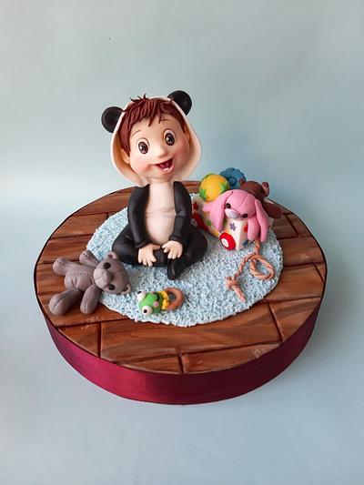 Baby Boy & Toys - Cake by Deniz Ergün