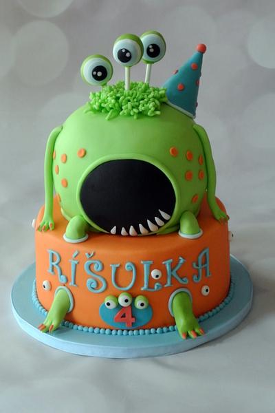 Monsters - Cake by Klara Liba