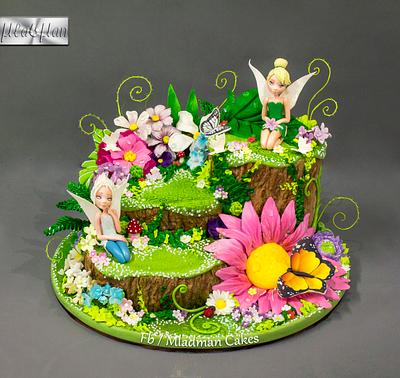 Tinker Bell Flower Cake - Cake by MLADMAN