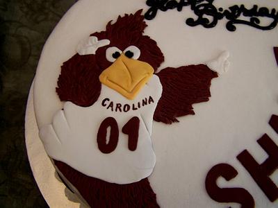 Gamecock Fan - Cake by Theresa
