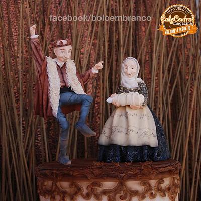 Grimms Fairy Tales - Briar Rose - Cake by Bolo em Branco [by Margarida Duarte]