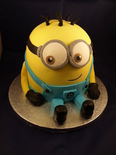 Despicable Me: Minion Cake - Cake by Cathy's Cakes