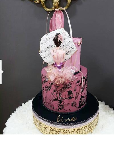 Ballerina  cake - Cake by Artcakebysiham