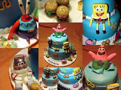 SpongeBob and Friends - Cake by Cathy