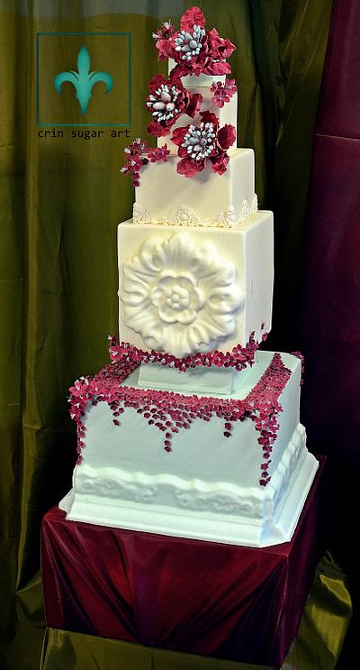 wedd cake original model by crin.sugar - Cake by Crin sugarart