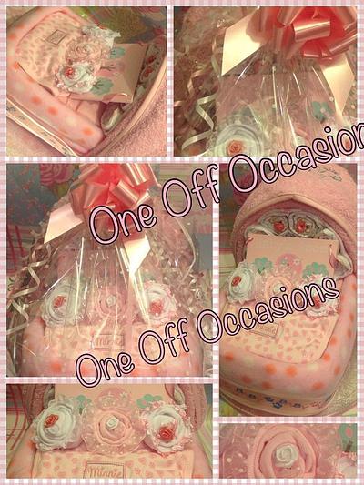 Nappy cake for Baby Shower... - Cake by OneOffOccasions