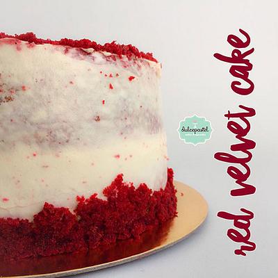Torta Red Velvet El Poblado - Cake by Dulcepastel.com
