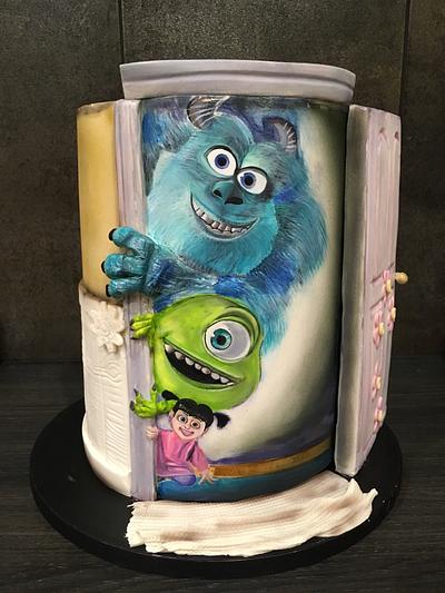Monsters Inc Cake - Cake by  Sue Deeble