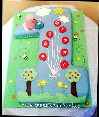 Number one cake (torta a forma di uno) - Cake by Paola Esposito