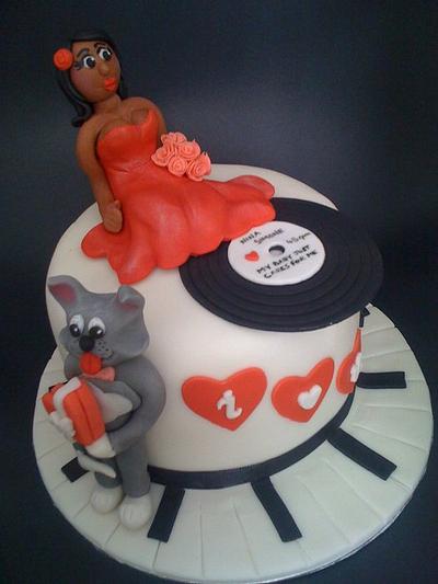 Love song cake - Cake by Fiona McCarthy