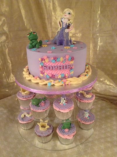 Rapunzel tangled cake - Cake by For goodness cake barlick 