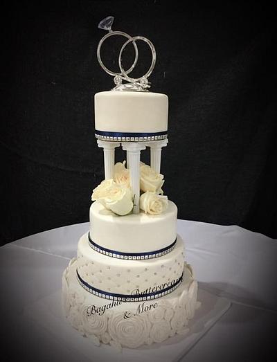 Wedding cake  - Cake by Bagahu's Buttercream & More