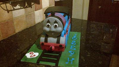 Thomas the tank - Cake by nannyscakes