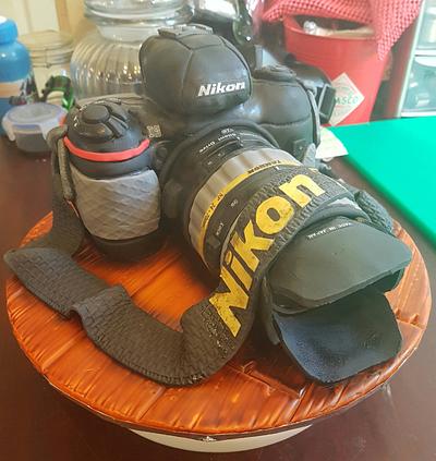 Nikon camera  - Cake by joe duff