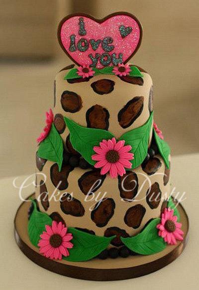 Leopard Cake - Cake by Dusty