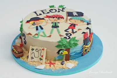 Little pirates cake - Cake by Jennys Backwelt