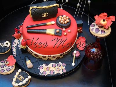 Glamour & beauty cake - Cake by Fées Maison (AHMADI)